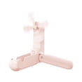 thumbnail image 2 of Ventilador Portátil de Mano Mini Ventilador de Mano Recargable Por USB con Linterna con Soporte para Teléfono Ventilador de Escritorio Ventilador de B Rosa, 2 of 9