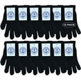 thumbnail image 6 of SOCKS'NBULK Unisex Winter Beanies & Gloves, Warm Thermal Cold Resistant Bulk Packs, 6 of 7