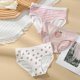 thumbnail image 4 of Gibobby Calzoncillos para mujer Moda de mujer Casual Sexy Cintura Ropa interior Calzoncillos a rayas de color Ropa interior Bragas de mujer(Blanco,M), 4 of 5