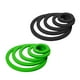 thumbnail image 2 of Comedero flotante para plantas de acuario, anillos flotantes para plantas de acuario, accesorios para estanques 5 negros y 5 verdes, 2 of 9