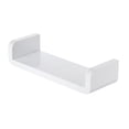 thumbnail image 1 of Estante flotante adhesivo montado en la pared sin perforación, organizador de baño en U, estante de repisa para decoración del hogar/cocina/baño, 1 of 5