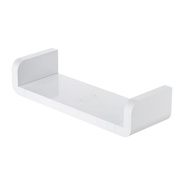 Estante flotante adhesivo montado en la pared sin perforación, organizador de baño en U, estante de repisa para decoración del hogar/cocina/baño