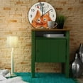 thumbnail image 4 of SKYSONIC Wooden Round Wall Clock Cat with Mouse with Heart Smile Non Ticking Battery Operated Clocks for Home Office Living Room Bedroom, 4 of 6