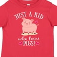thumbnail image 4 of Inktastic Just a Kid Who Loves Pigs Boys or Girls Toddler T-Shirt, 4 of 5