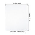 thumbnail image 2 of Unique Bargains Blank Greeting Cards,50pack Favor Decor Foldable Blank Card ,White Card Paper, 2 of 5