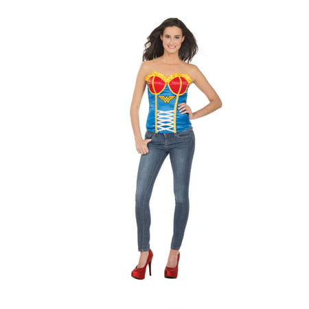 Wonder Woman Adult Corset Costume