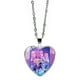 thumbnail image 1 of Glass Heart Necklace Adjustable Anime Sweater Chain, 1 of 1