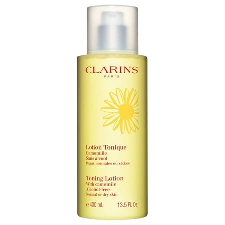 Clarins Toning Lotion With Camomille, 13.5 Oz (Best Toner For Acne Combination Skin)