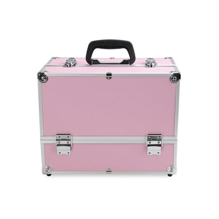 Fashion Makeup Organizer Home Jewelry Box Lockable Cosmetic Organizer