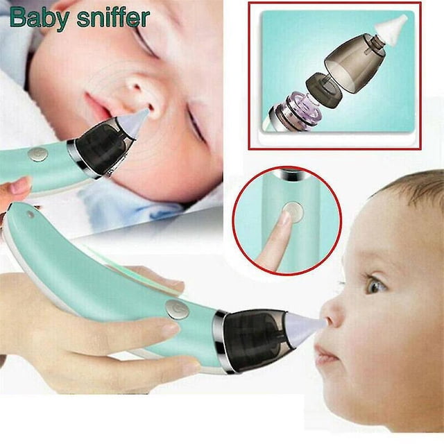 Aspirador nasal eléctrico para bebés Limpiador de mocos de mocos nasales de succión al vacío
