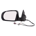 thumbnail image 2 of Brock Power Mirror for 2017-2024 Compass Turn Signal Indicator Heated Manual Fold Left 68365141AA, 2 of 9