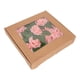 thumbnail image 5 of 25 rosas artificiales de aspecto real, 7,6 cm de diámetro y 18 cm de tallo, suaves y falsas, para decoración de fiestas y bodas, color rosa., 5 of 14