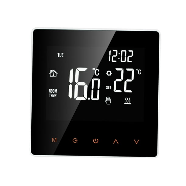 Termostato Inteligente Caldera de Agua / Gas Controlador de Temperatura Digital Pantalla Tá Tomshoo No wifi