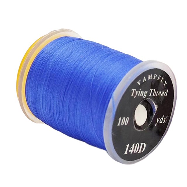 S SERENABLE Fly Tying Thread Multifilament Strong in Standard Bobbins Fly Tying Supplies dark blue