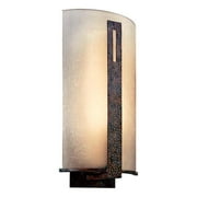 One Light Old Iron Outdoor Wall Light by Kichler 49078OI in Bronze Finish