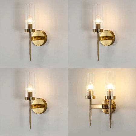 

DFDIEJZ Post Modern Nordic Wall Sconce Living Dining Room Bedside Stairs Backdrop Aisle Corridor Lighting Hall Hotel Lights Glass Lamps