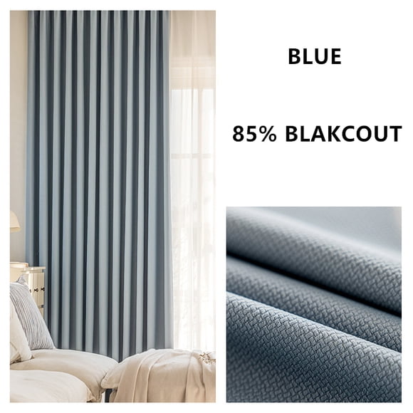 310cm de altura hecho a medida Color sólido grueso Jacquard de doble cara 80%-90% cortinas opacas para sala de estar cortinas de dormitorio