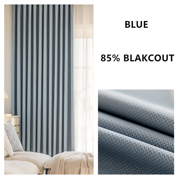 310cm de altura hecho a medida Color sólido grueso Jacquard de doble cara 80%-90% cortinas opacas para sala de estar cortinas de dormitorio