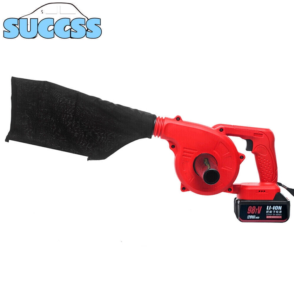 Cordless Leaf Blower with 20V 12800mAh Battery – Lightweight, Powerful Brushless Motor, Adjustable Wind Speed, and Multi-Use for Yard and Home Cleaning