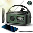 thumbnail image 2 of Weather Radio,Radio With / / And Crank Weather Radio / Cell / Hand Crank Portable Noaa Weather Alert Crank Portable Am//wb Weather Alert 12000mah Cell / Sos Portable Am//wb Radio Sos / /, 2 of 7