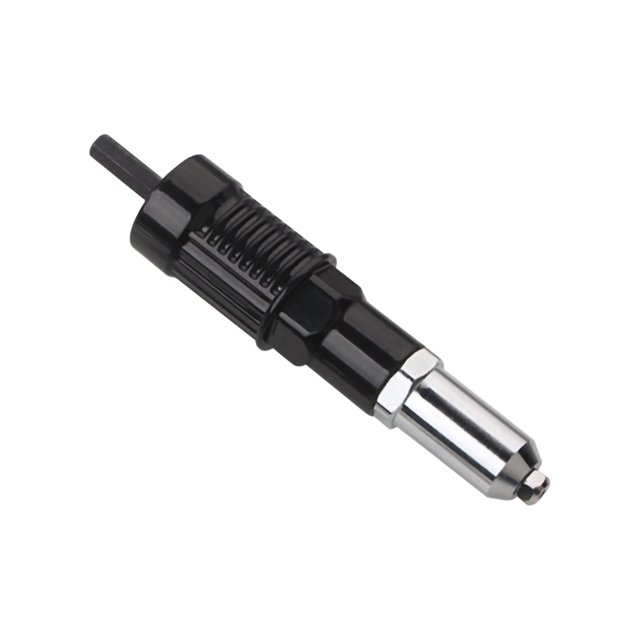 Agiferg Outil de Rivetage Électrique Sans Fil Adaptateur de Perceuse Accessoires pour Ongles Électriques