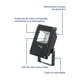 thumbnail image 5 of Reflector Delgado De Led Volteck Alta Potencia 200 W Volteck REF-306L, 5 of 5