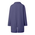 thumbnail image 3 of Winter Coats For Women Thick Wool Trench Coat Long Double Coat Lapel Open Front Jacket With Pockets plus Size Cat for Women Light Jackets for Women plus Size Lightweight Winter Jacket for Women 4x, 3 of 4