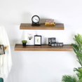 thumbnail image 5 of WELLAND 24 Inch Grande Floating Shelves Wall Shelf Mounted Display Shelf, 23.62"L x 11.81"D x 2"T, Retro, 5 of 9