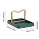thumbnail image 2 of Toystoory Olla Cubierta de olla de cocina duradera Cuchara Cuchara y - Soporte de solución de almacenamiento limpio Soporte de tapa extraíble Cocina y Comedor verde, 2 of 6