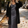 thumbnail image 5 of Gamivast Long Cardigan Sweaters for Women Plus Size Fuzzy Open Front Duster Coat Soft Fluffy Knit Outerwear Long Sleeve Casual Loungewear Cozy Cover Up for Fall Winter, 5 of 6