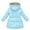 Sky Blue, variant on Odeerbi 2025 Toddler Baby Boys Girls Solid-color Jacket Hoodies Tops For Kids Winter Thick Warm Windproof Plush Collar Coat Outwear Jackets