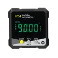 thumbnail image 1 of TFixol IP54 4*90° Inclinomètre Numérique Portable Rétroéclairage LCD Tracteur Numérique Angle Numérique Magnétique Multifonctionnel Mode de Mesure Absolue, 1 of 7