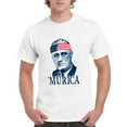thumbnail image 4 of Murica FDR - America United States Patriotism T Shirt - X-Large - White, 4 of 7