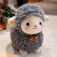 thumbnail image 6 of 10Inch Soft Lamb Plush Toy with Fluffy Wool Texture, Cute Stuffed Animal for Nursery Decor, kidds Comfort and Easter Gift, 6 of 7
