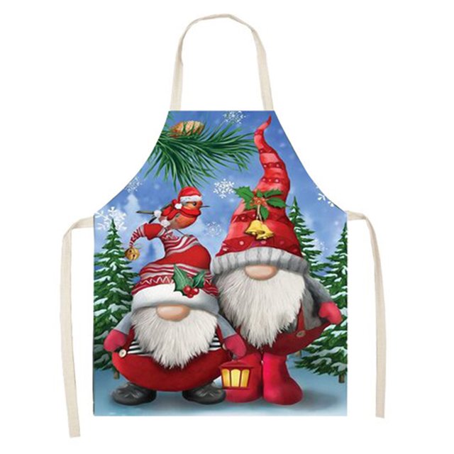Delantal Lino Gnomos 68X55Cm Likrtyny Arte Deco