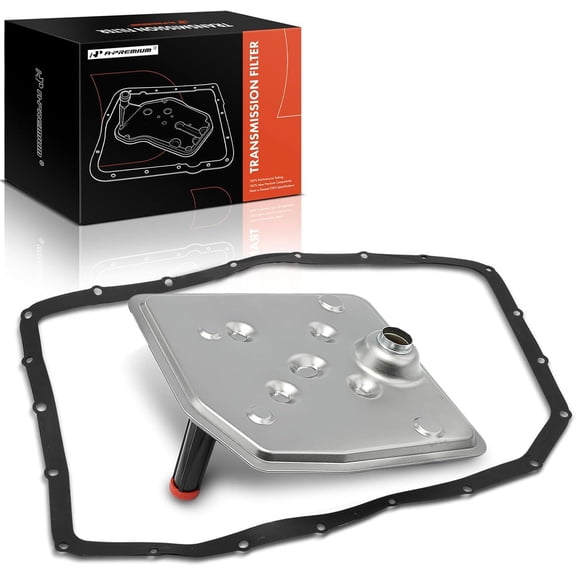 A-Premium Automatic Transmission Fluid Filter with Pan Gasket, Compatible with Ford F-150 2011-2017, F-250 Super Duty 2017-2022, F-350 Super Duty 2018-2022, Mustang, Expedition & Lincoln Navigator