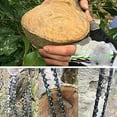 thumbnail image 4 of Sierra de mano portátil para supervivencia 24" - Ideal para camping y jardinería, corta madera, plástico y metales suaves. Incluye funda de almacenamiento., 4 of 6