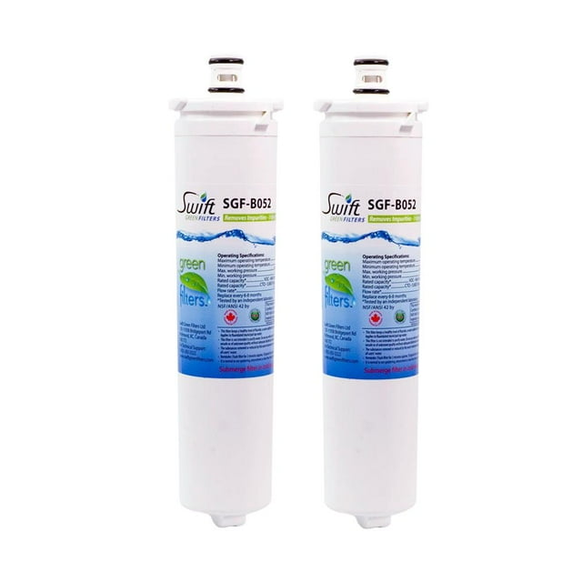 Swift Green Filters Remplacement pour Réfrigérateurs Bosch 640565 Filtres à Eau (Lot de 2)