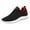 Red, variant on Mens Slip on Walking Shoes Non Slip Running Shoes Breathable Workout Shoes Lightweight Gym Sneakers(Red,40)