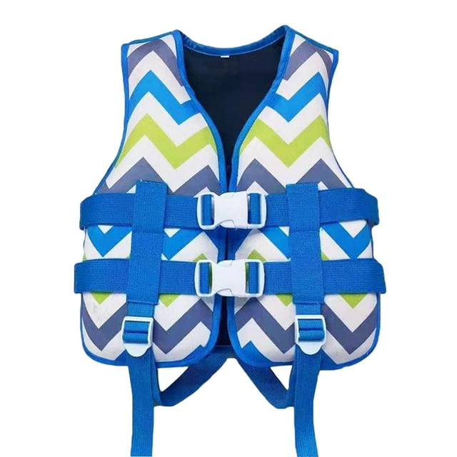 Gilet de Combinaison de Navigation de Plaisance Pratique de Voile Gilet de Natation Bleu TP