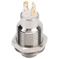 thumbnail image 2 of High quality 10mm reset type metal push button switch high light with light, 2 of 5