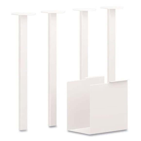 HON HLCPL29USPJW Coze U-stge Leg, White - Pack of 4