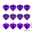 thumbnail image 4 of Tarmeek Valentines Day Decorations, Romantic Heart Hanging Decor Set of 12, 2.36 Inch Mini Ornaments Small Hearts, Perfect for Creating a Valentine's Day Atmosphere and Gifts, 4 of 7
