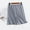 Gray, variant on LADIGASU Man Solid Color Sleeping Pants Loose Shorts Pajamas Shorts
