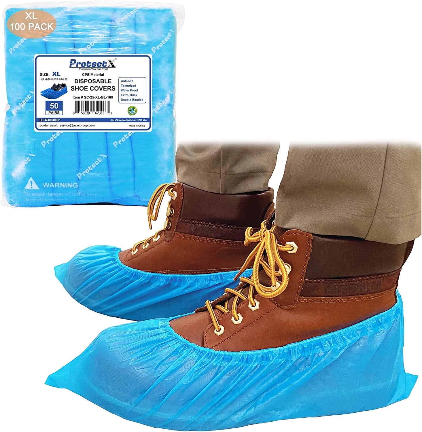 ProtectX Disposable Shoe \u0026 Boot Covers 