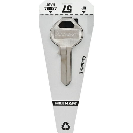 Hillman 88556 #57 Key Replacement Master Lock Blank Key Brass( different size )