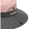 thumbnail image 3 of Sombrero de sol con cola de caballo para mujer, protección UV, plegable, de malla, ala ancha, para pesca en la playa$Sombreros de sol con ala ancha con protección UV para mujer, gorra con, 3 of 6