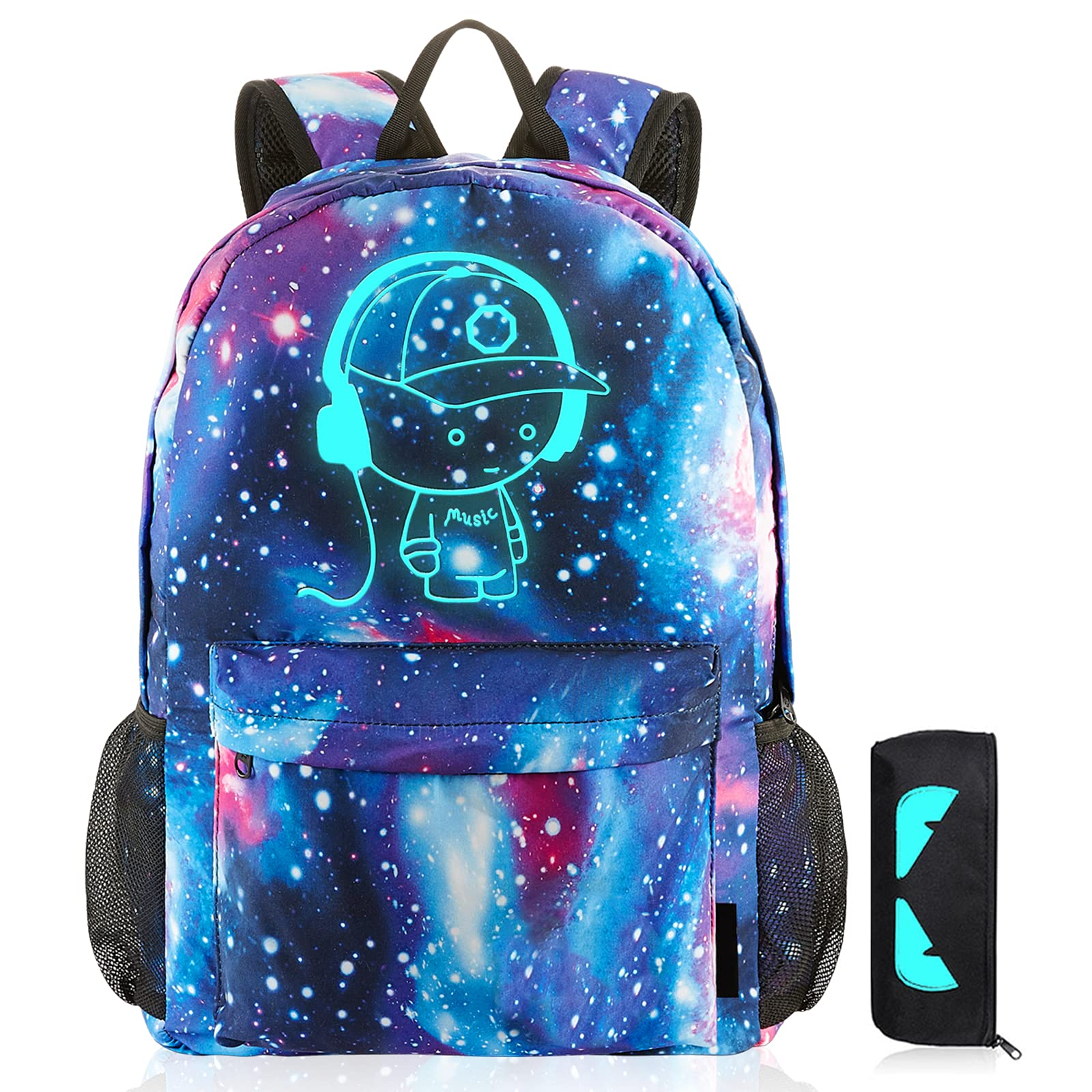 Galaxy School Backpack Kids Laptop Bag Bookbag Daypack Travel Teen Opening Ceremony Gift 