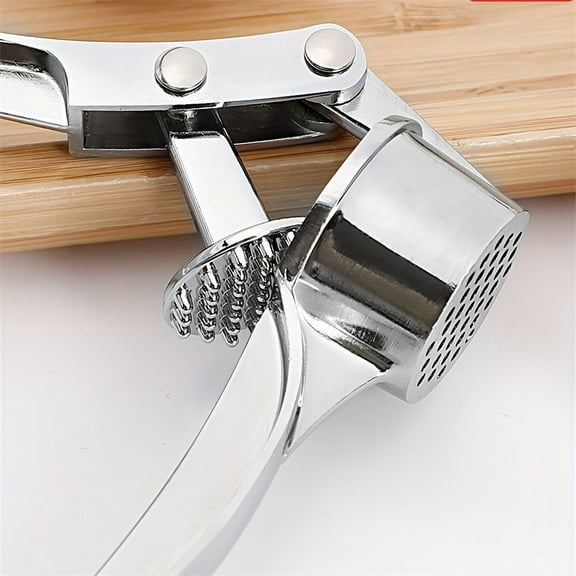 Premium Garlic & Ginger Press Set – Heavy-Duty Stainless Steel Garlic Crusher & Ginger Mincer, Ergonomic Kitchen Tool, Easy-Clean, Time-Saving Cooking Gadget