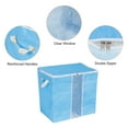 thumbnail image 4 of Unique Bargains Large Storage Bags for Clothes Bedding Closet Organizers Sky Blue, 4 of 6